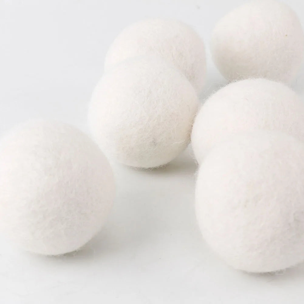 6-1PCS Reusable Wool Dryer Balls