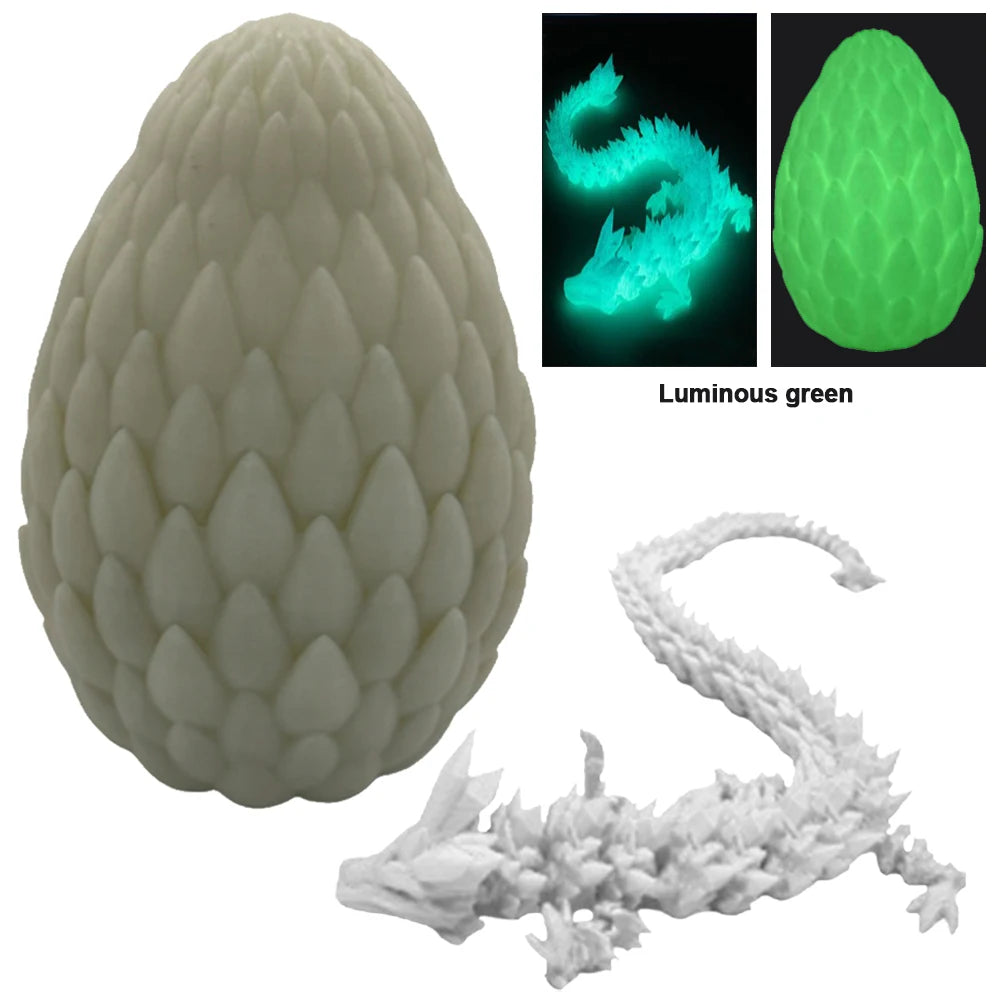 3D Printed Dragon Egg, Dragon