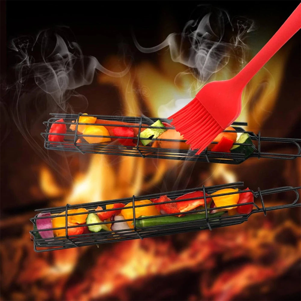 Non-Stick BBQ Grilling Basket Set