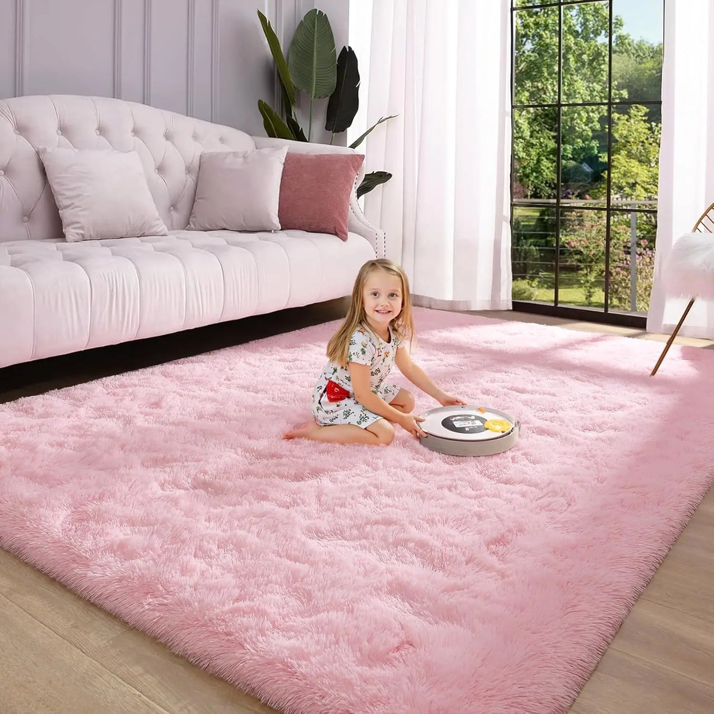 Plush Carpets Fluffy Ultra Soft