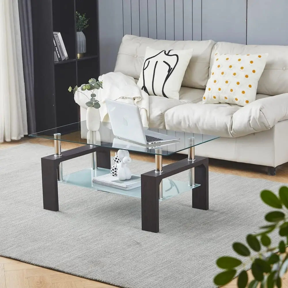 Living Room Rectangle Coffee Table