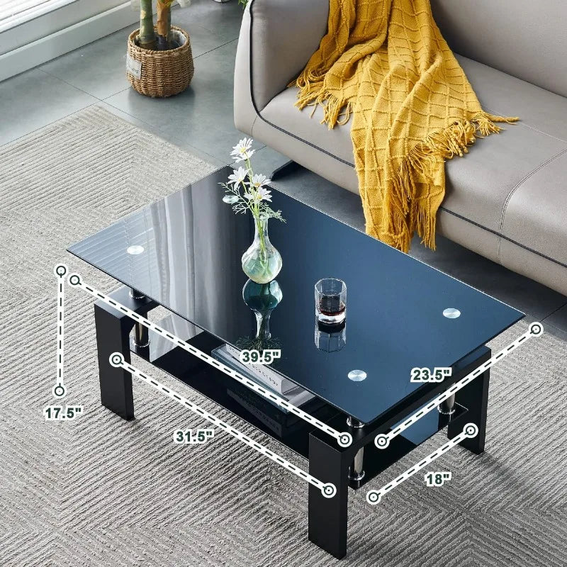 Living Room Rectangle Coffee Table