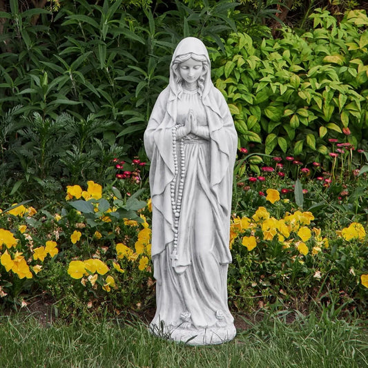 Virgin Mary Praying Statue 29.9 Inch Tall Outdoor Garden