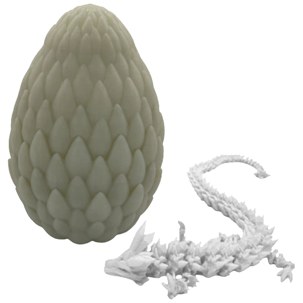 3D Printed Dragon Egg, Dragon