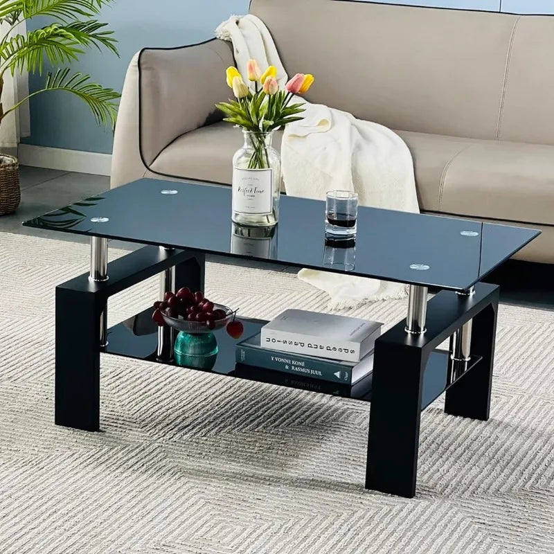 Living Room Rectangle Coffee Table