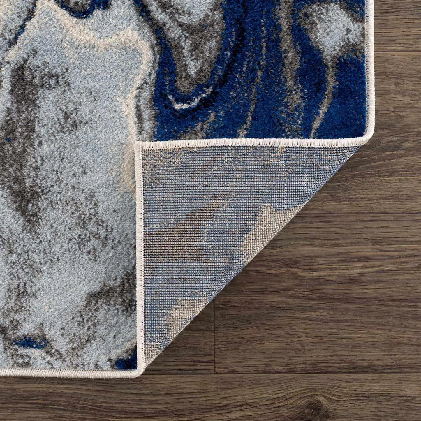 Abstract Coastal Area Rug