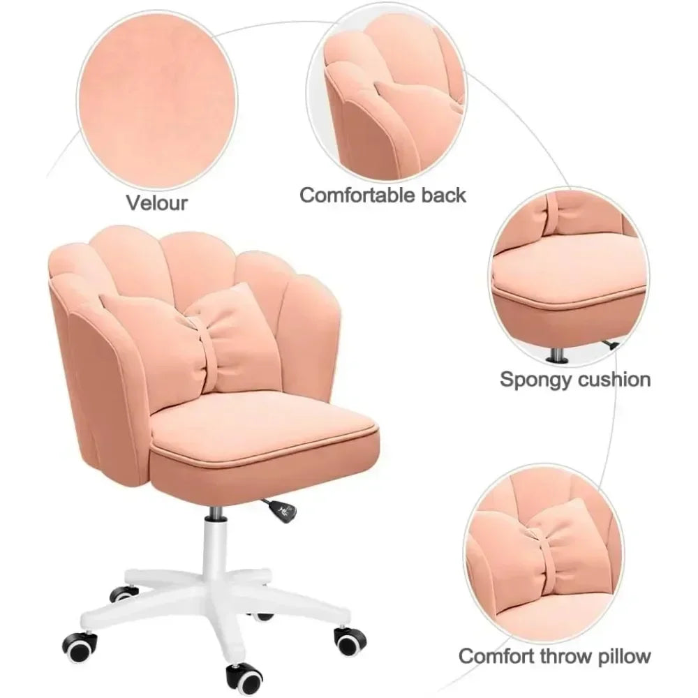 Height Adjustable Makeup Chair