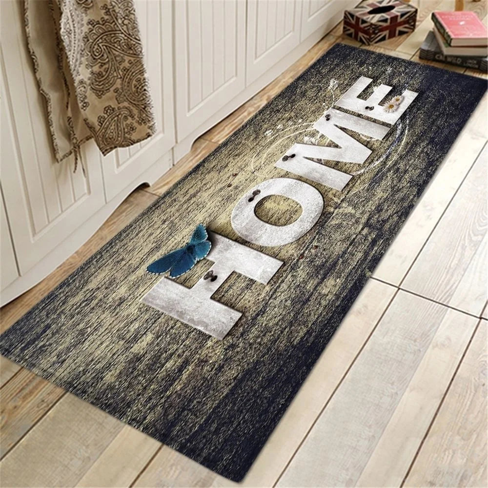 Waves Stone Goose Monkey Home Decoration Carpet Children's Bedroom Bathroom Restaurant Kitchen Non -slip Cushion rug door pad