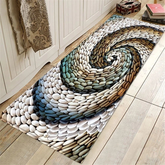 Waves Stone Goose Monkey Home Decoration Carpet Children's Bedroom Bathroom Restaurant Kitchen Non -slip Cushion rug door pad