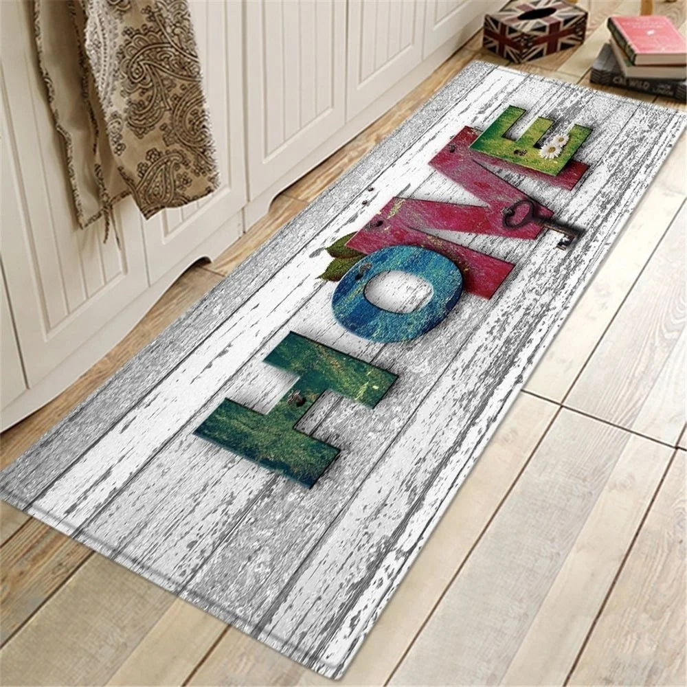 Waves Stone Goose Monkey Home Decoration Carpet Children's Bedroom Bathroom Restaurant Kitchen Non -slip Cushion rug door pad