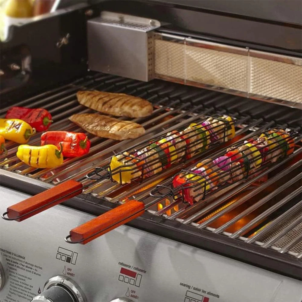 Non-Stick BBQ Grilling Basket Set