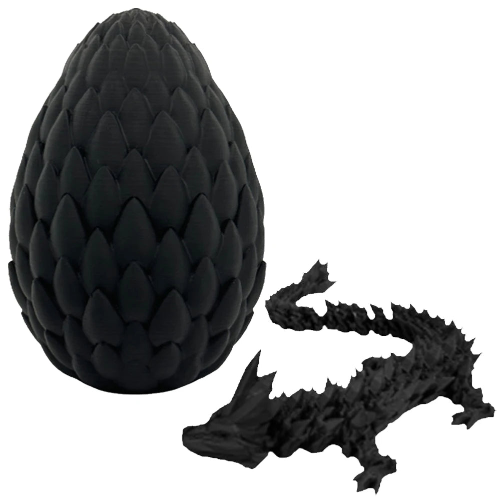 3D Printed Dragon Egg, Dragon