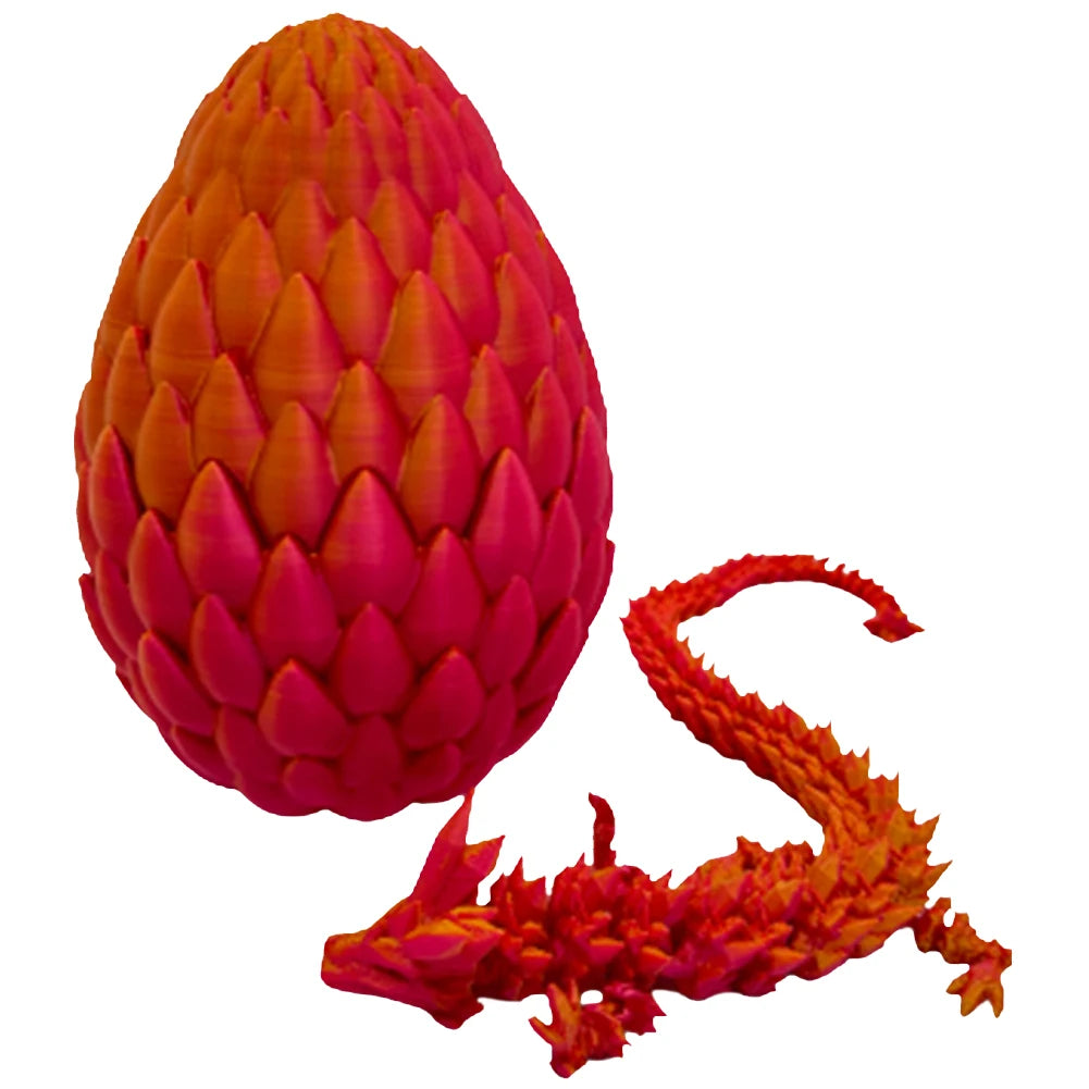 3D Printed Dragon Egg, Dragon