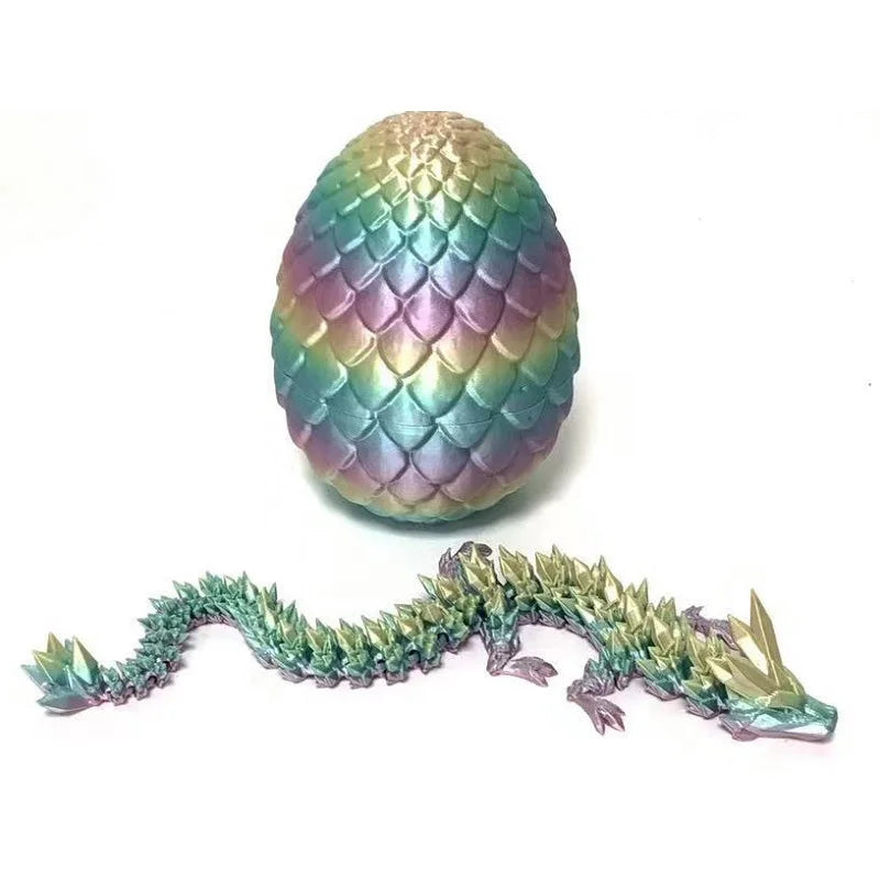 3D Printed Dragon Egg, Dragon