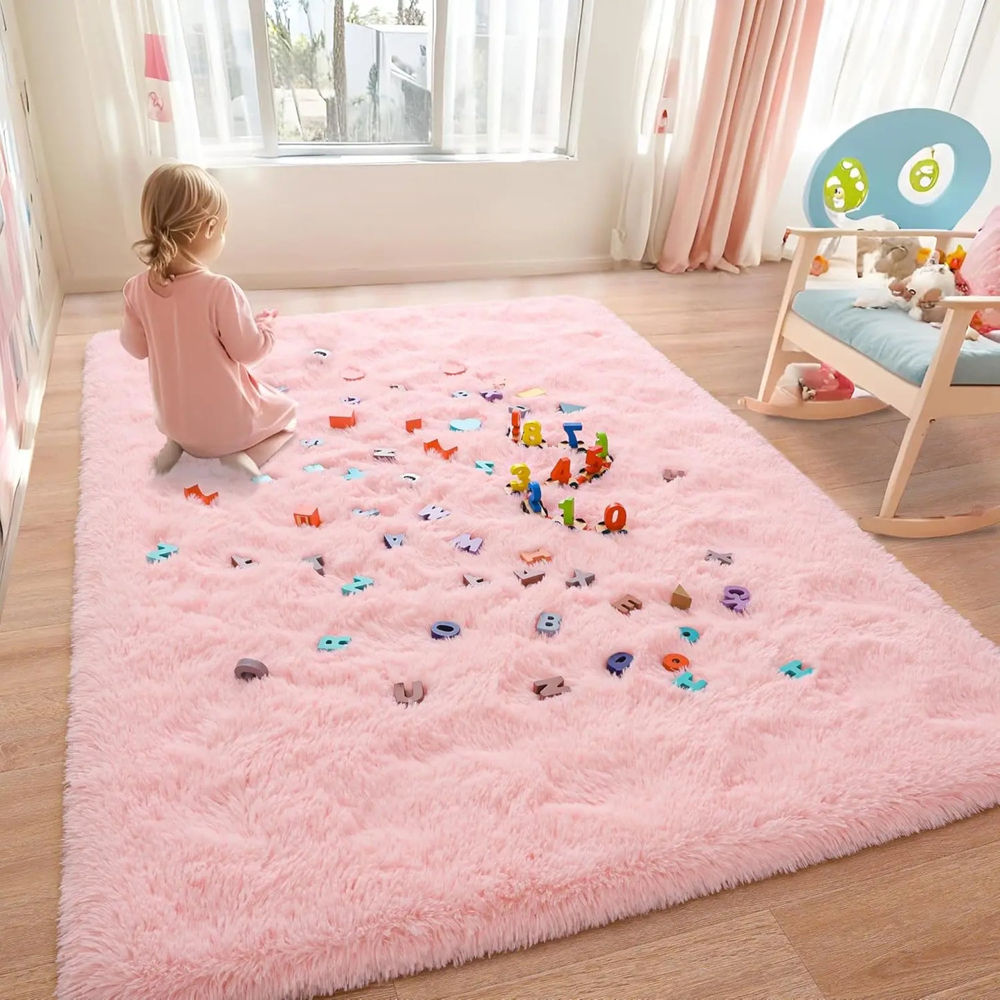 Plush Carpets Fluffy Ultra Soft