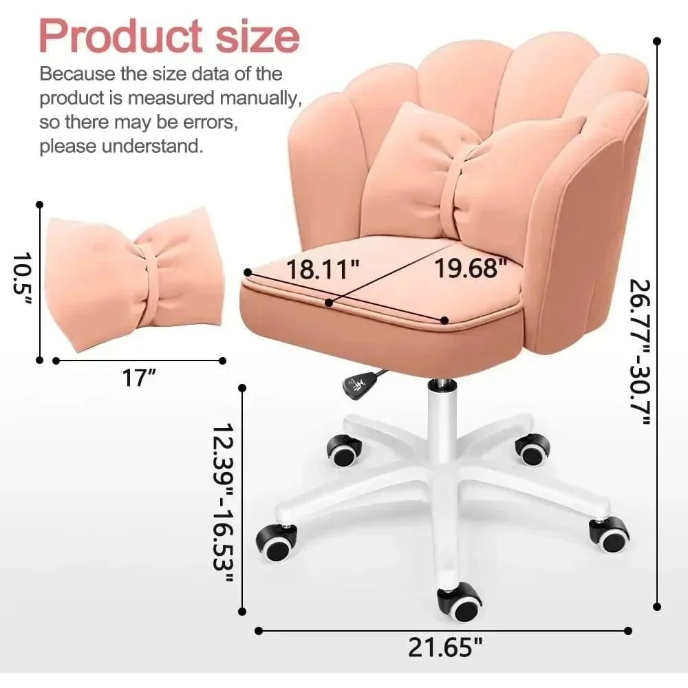 Height Adjustable Makeup Chair