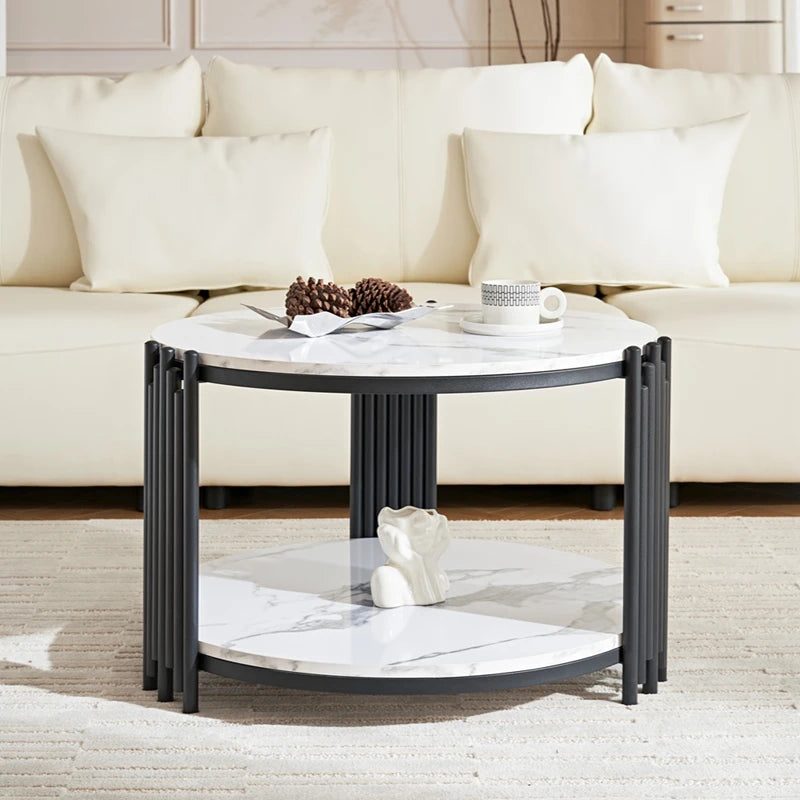 28.35-inch Small Round Coffee Table