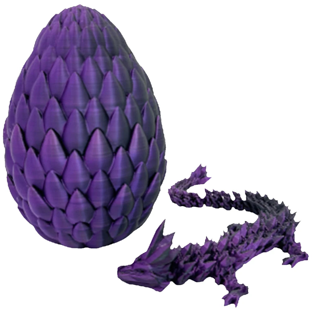 3D Printed Dragon Egg, Dragon